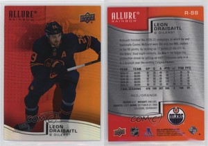 2021-22 Upper Deck Allure Rainbow Red Orange Leon Draisaitl #R-88
