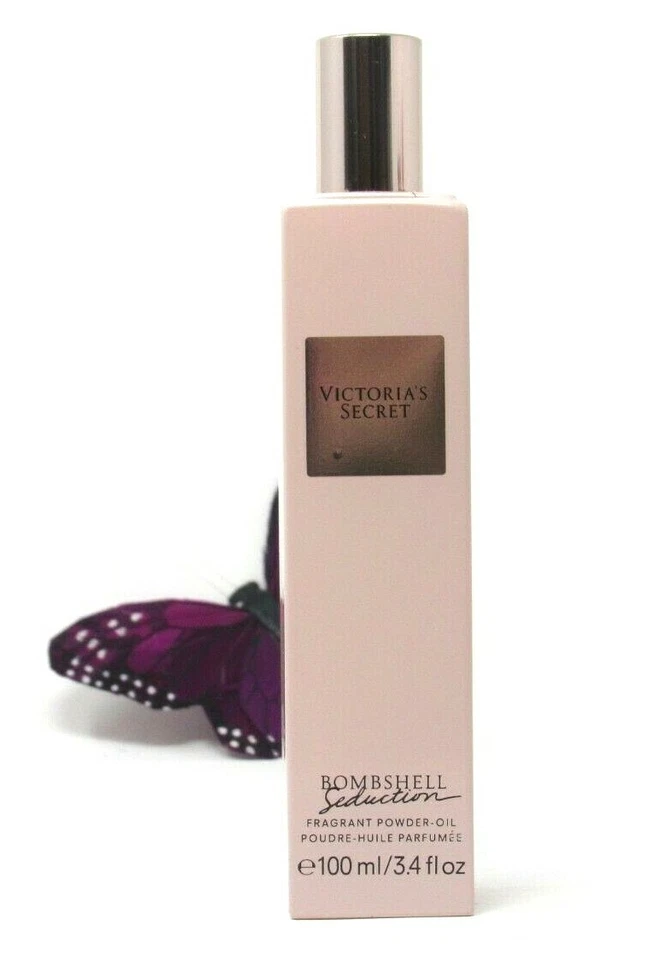 Victoria's Secret Bombshell Seduction Fragrant Powder Oil 3.4 Oz