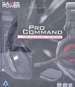 Games Power Universal Gaming Auriculares PC Playstation Xbox Wireless - Imagen 1 de 7