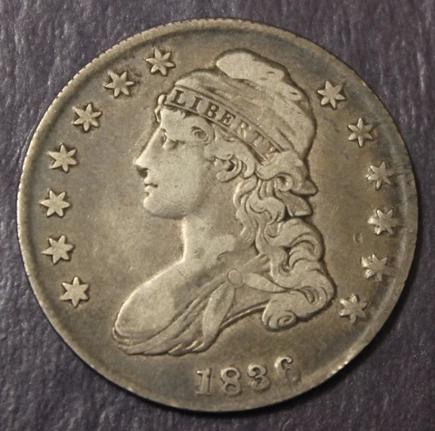 1936 Capped Bust Half Dollar Choice VF XF................Lot 9226 Cover