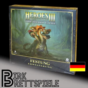 Heroes of Might and Magic III: Fortaleza expansión alemán NUEVO - Imagen 1 de 2