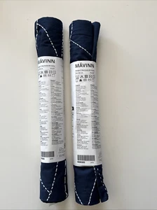 Lot of 2 IKEA Mavinn Table Runner 14" x 51" Blue, 100% Cotton New - Picture 1 of 9