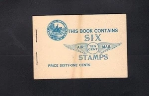 US Scott #BKC1 Booklet Fine/ Very Fine MNH Cat. Value $250.00 #438x - Picture 1 of 1