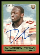 2014 Topps 1963 Mini Autographs #252 De'Anthony Thomas /150