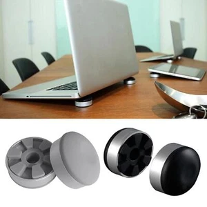 Pack von 2 Laptop Cooling Pad Stand Kühler, Gummi Füße Wärme Reduktion, - Photo 1/7