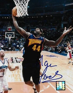 Marc Jackson Golden State Warriors signed basketball 8x10 photo with COA. - Picture 1 of 1