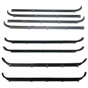 Kit de 8 correas de barrido de ventana de fieltro 87-98 Ford F250 F350 Super Duty doble cabina - Imagen 1 de 1