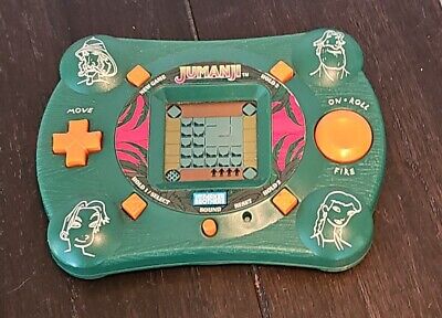 Parker Brothers 1996 JUMANJI Electronic Hand-Held LCD Game 40759 HG48 - working!