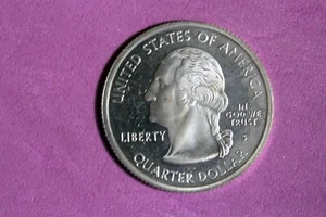 ESTATE FIND 2005 - S PROOF KANSAS State Quarter!! #N05099 - Picture 1 of 2