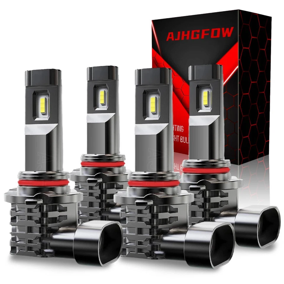 LED Headlight High Low Beam Bulbs White For Buick Century Sedan 4-Door 1990-2005 — 第 1/4 张图片