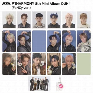 P1Harmony The 8th Mini Album DUH! FaNCy ver. Tarjeta fotográfica oficial KPOP K-POP - Imagen 1 de 37