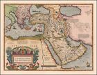 1592 Map Of The Ottoman Empire By Abraham Ortelius Orbis Terrarum Poster Print