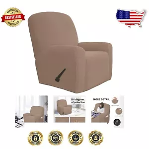 Luxurious Waterproof Stretch Sofa Slipcover - Machine Washable, Checkered Design - Picture 1 of 10