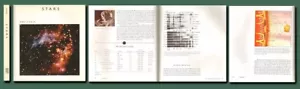 STARS-J.Kaler/Astronomy/Nebulas/Nuclear Fusion/Lovely Color Illust/Free Shipping - Picture 1 of 3
