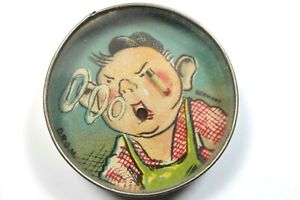 Vintage Dexterity Puzzle Worker Blowing Smoke Rings  D.R.G.M. Made GERMANY 