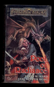 POOL of RADIANCE by James Ward, Jane Cooper Hong *1989 Forgotten Realms TSR RPG - Picture 1 of 5