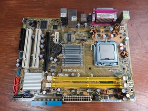 Asus PSGC-MX/1333 PSGCMX1333 Motherboard w/Intel Pentium 4 631 CPU Bundle - Picture 1 of 12