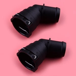 2pcs Fit For Honda Accord 03-12 19503-RAA-A01 Radiator Coolant Hose Connector A2 - Picture 1 of 4