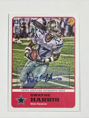 💎 2011 Topps Magic Auto Dwayne Harris #64 Rookie Auto RC 💎 T538 - Image 1 of 2