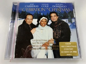 CELEBRATION OF CHRISTMAS CD SEALED JOSE CARRERAS NATALIE COLE PLACIDO DOMINGO - Picture 1 of 2
