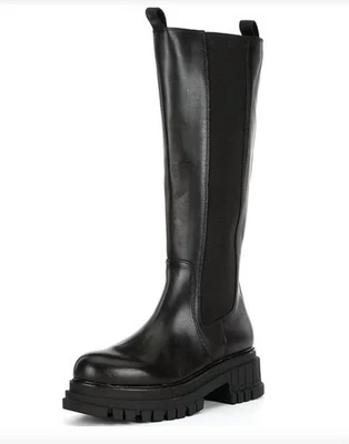 Steve Madden Women's Knee High Stretch Chunky Platform Boot Size 8 - Image 1 of 4
