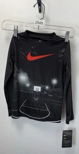 Nike Long Sleeve Dri Fit T Shirt, Boys Size 4 Basketball NWT - Picture 1 of 3