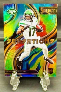 2022 Panini Select GARRETT WILSON Rookie Sensations Tie-Dye Number Match #17/25 - Picture 1 of 2