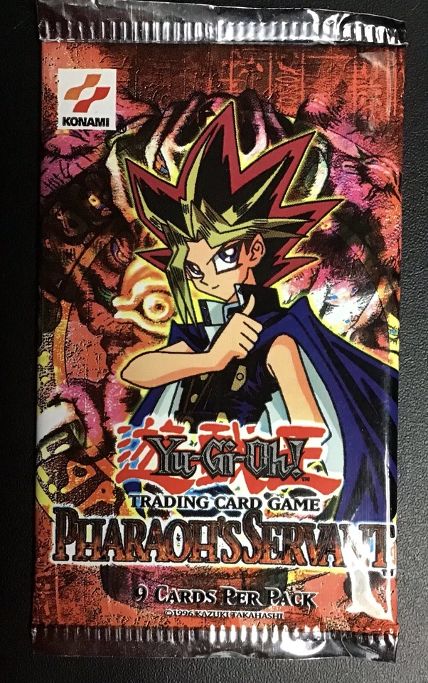 Yu-Gi-Oh 1st Edition Pharaoh's Servant Booster Pack VINTAGE SEALED 2002 - Image 1 of 1