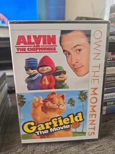 Alvin and the Chipmunks / Garfied: The Movie (2 Pack DVD) Brand New Sealed DVD - Picture 1 of 5