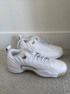 DM0106-117 Nike Air Jordan 12 Golf Sz 8 XII G NRG M22 Metallic Gold Masters - Picture 1 of 5