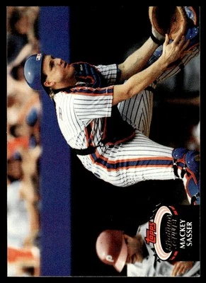 1992 Stadium Club Mackey Sasser New York Mets #249 - Image 1 of 2