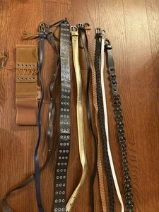 Damen Gürtel Paket 10 verschiedene Modelle Größen S-L - Bild 1 von 3