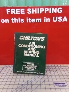 Chilton's Air Conditioning And Heating Manual Professional Mechanics Edition... - Picture 1 of 6