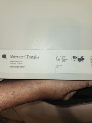 Estuche de transporte para computadora portátil Apple Macintosh de colección Foto 1 de 4