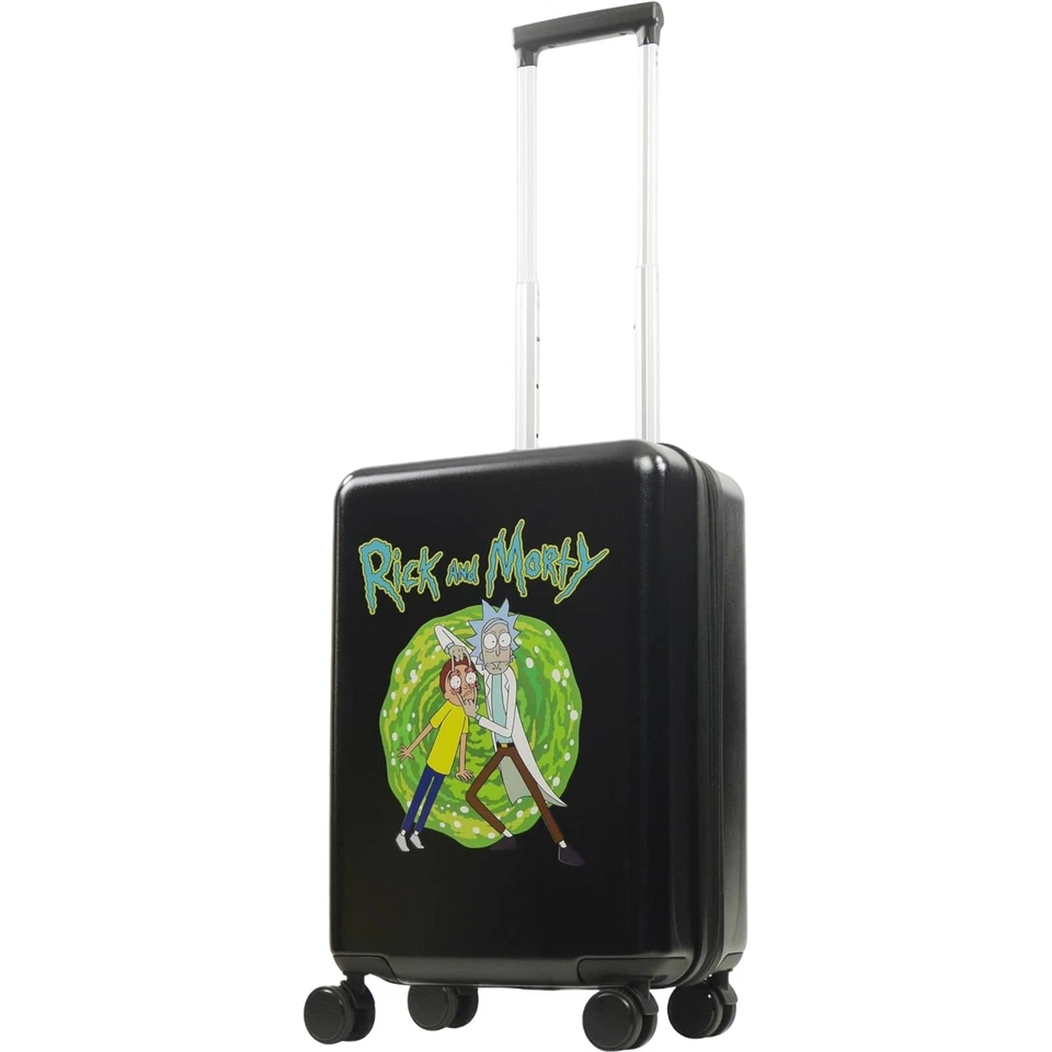 Equipaje de mano Rick and Morty 22,5 pulgadas, maleta rígida con ruedas con Sp... Foto 1 de 4