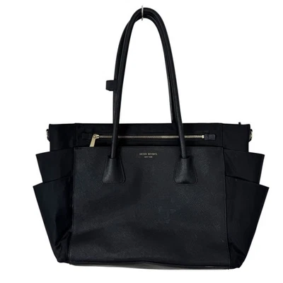 Bolso de Pañales Henri Bendel West 57th Bebé Negro Bolso de Mano Clásico Diseñador LEER Foto 1 de 4
