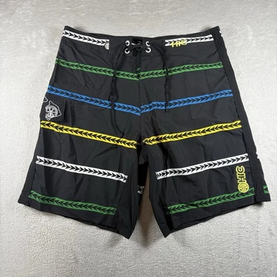 HIC 21 «Alewa полоски мужчин 36 черный 8 путь Octo супер эластичной шорты #2A - Изображение 1 из 4