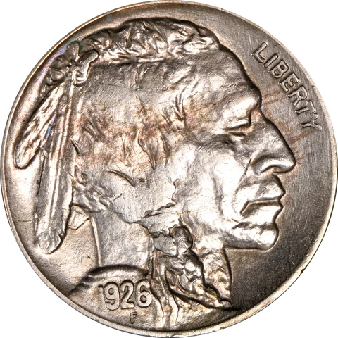 1926-P Buffalo Nickel - Cleaned Great Deals From The Executive Coin Company Cover