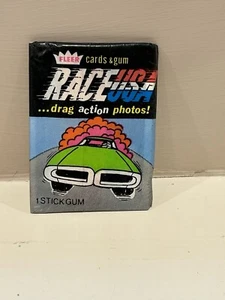 1972 Fleer Race USA Drag Action Photos Wax Pack Sealed - Picture 1 of 8
