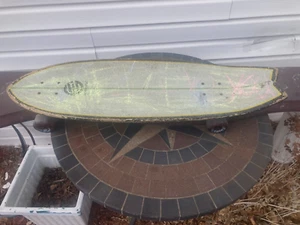 SKATE BOARD SANA CRUZ RARE VINTAGE ROAD RIDER CRUZER WHEELS - Picture 1 of 7