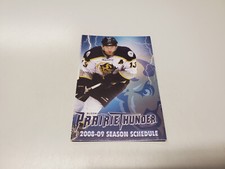 JS15 Bloomington Prairie Thunder 2008/09 Minor Hockey Pocket Schedule - US Cell