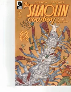 SHAOLIN COWBOY CRUEL TO BE KIN NO. 7A DARK HORSE COMICS NOVEMBER 2022 - Picture 1 of 2