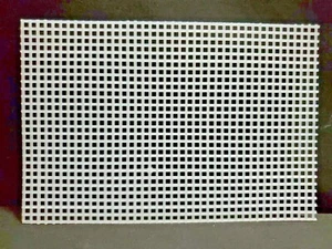 Clear Plastic Rectangle Canvas Shape 4” Tall x 6" Wide Index Card Size - Picture 1 of 4