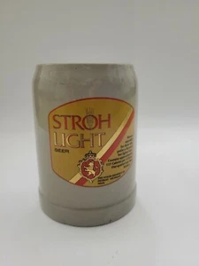 Vintage West Germany STROH'S LIGHT BEER 0,5L Stein Rare - Bild 1 von 5