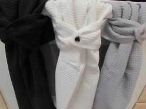 XL Hanging Hand Kitchen Towel Gray, Black, White, Snap, Dish Towel - Picture 1 of 11