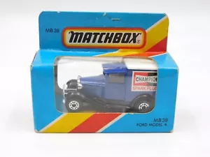 Matchbox Superfast Ford Modelo A Campeón Macau Años 80 MB-38 En Caja Azul - Imagen 1 de 3