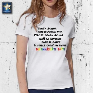 T-shirt MAGLIETTA DONNA IRONICA IDEA REGALO COMPLEANNO NATALE - Imagen 1 de 2