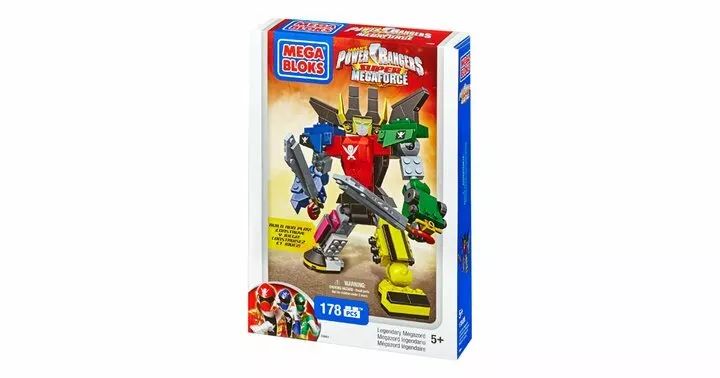 Power Rangers Super Megaforce Mega Bloks Legendary Megazord 178 Pcs BRAND NEW - Image 1 of 1