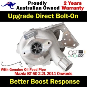 Billet Turbo No Actuator+Oil Feed Pipe For Mazda BT-50 2.2L 2011 Onwards - Bild 1 von 17