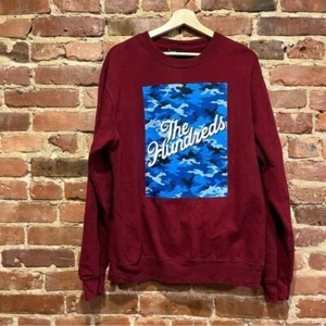 The Hundreds Sweatshirt Size Medium Camo Graphic - Picture 1 of 6